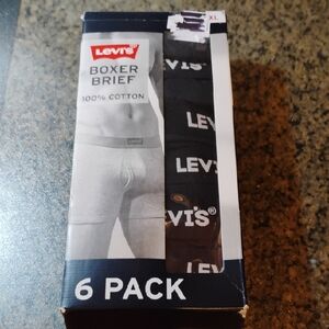6 Pack Men's Levi's Boxer Briefs